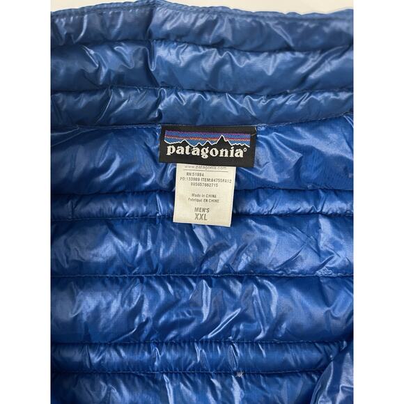 Patagonia Ultralight Goose Down Jacket Mens XXL Blue - Picture 3 of 6